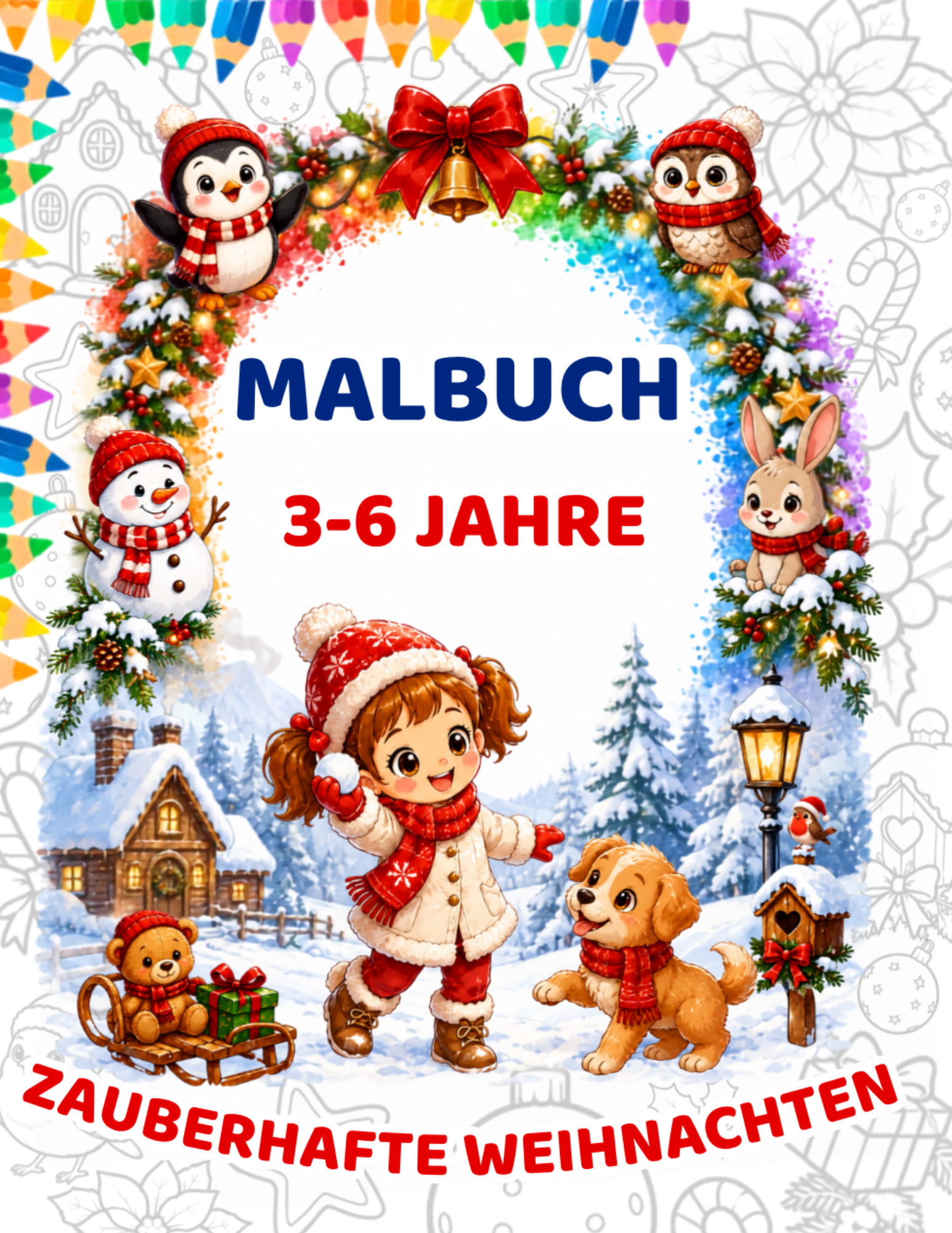 Buchcover: Zauberhafte Weihnachten
